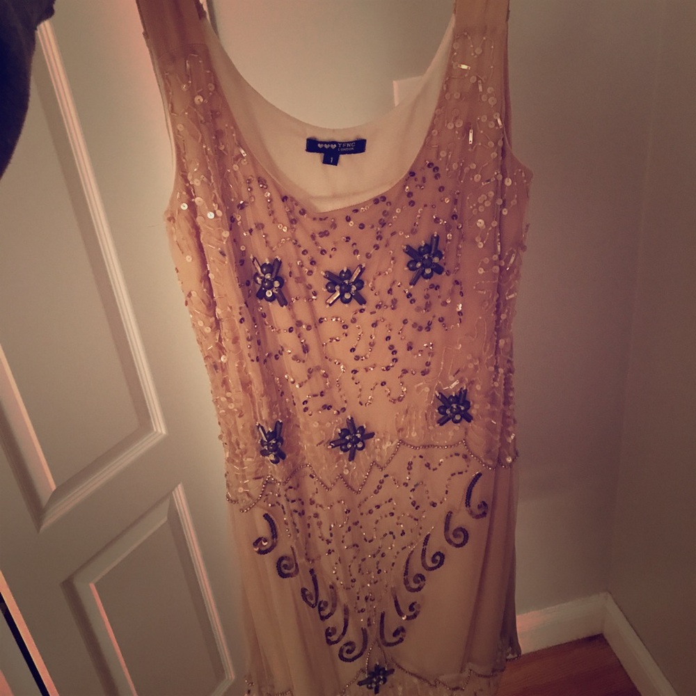 Gorgeous nude dress. Size 1.